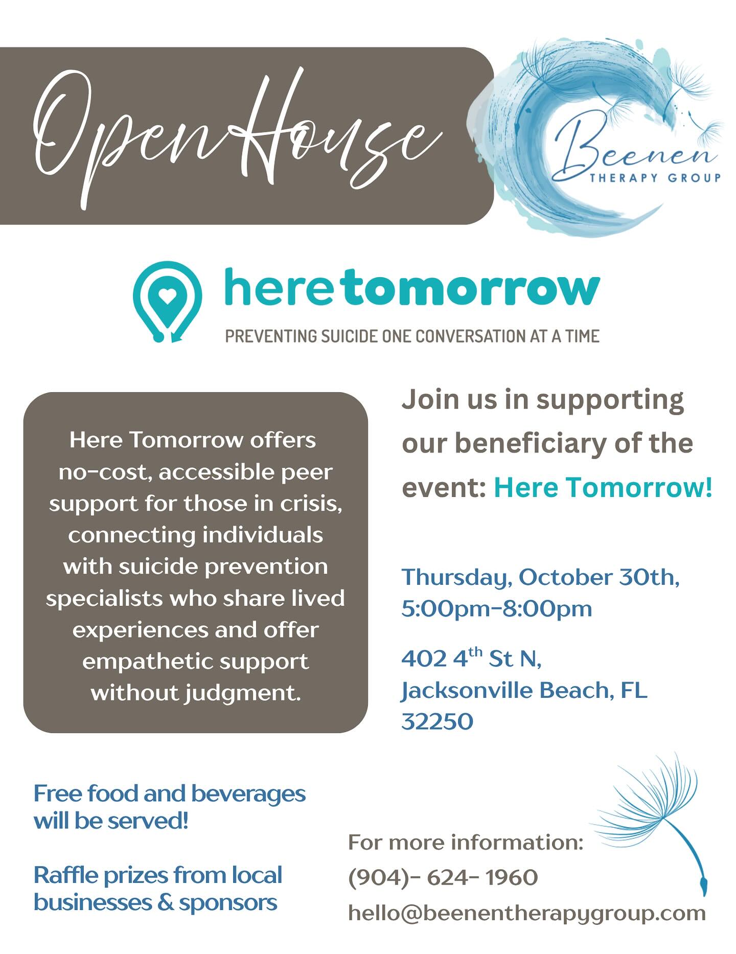 open house event flyer