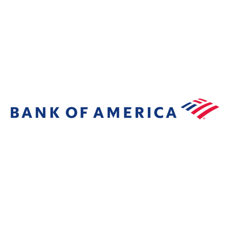 Bank of America logo.